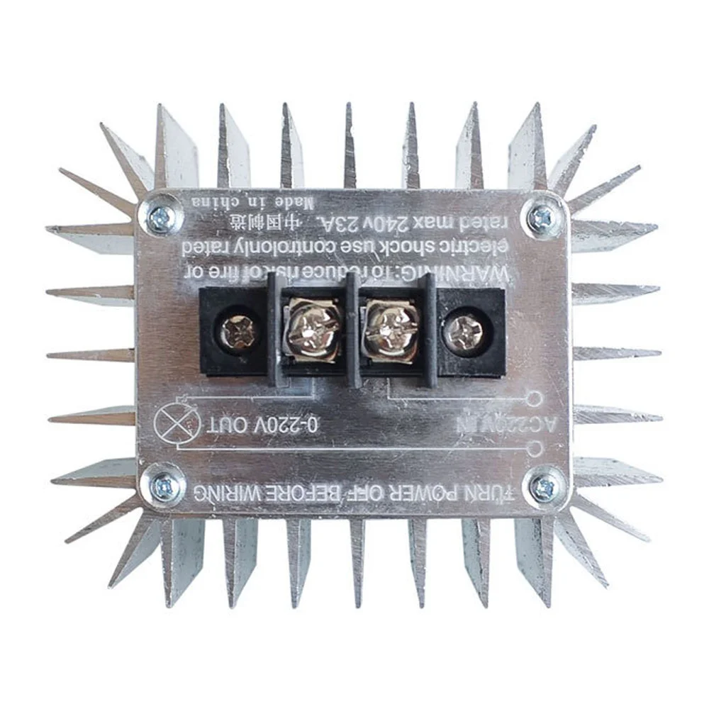 

A32T-AC 220V 5000W SCR Voltage Regulator Motor Speed Controller Light Dimming Dimmers Thermostat 5000W Motor Speed Controller