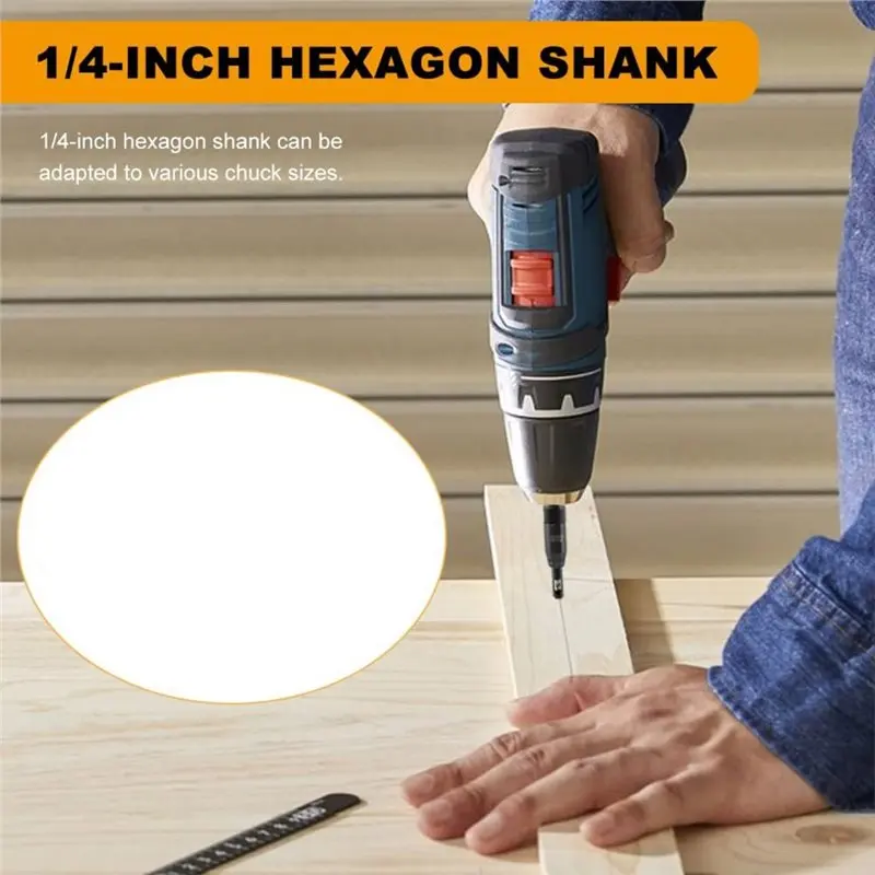 B97A-Self-Centering 6-Piece HSS Drill Bit Set, 3/32