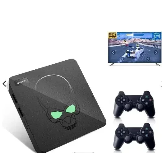 

Новейшая игровая консоль Beelink Super X King 3-в-1, игровая консоль в стиле ретро, совместимая с PSP/PS1/N64 Wi-Fi6 S922X