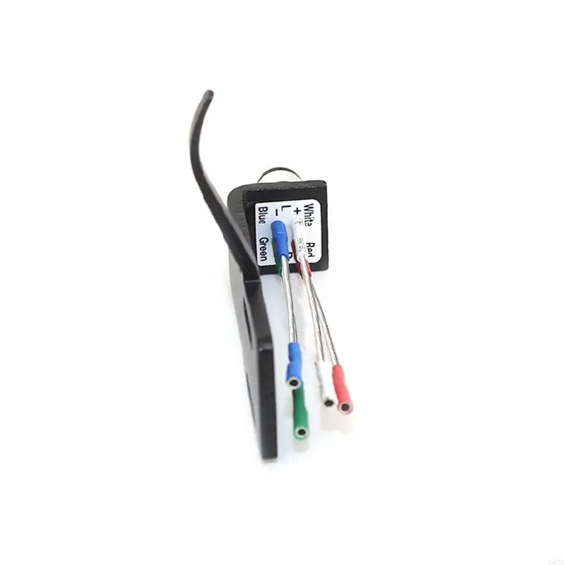 652E 4 PC Sostituzione Wires Verocarie Universal Record Hheadshell Fonograph Repair per i giocatori