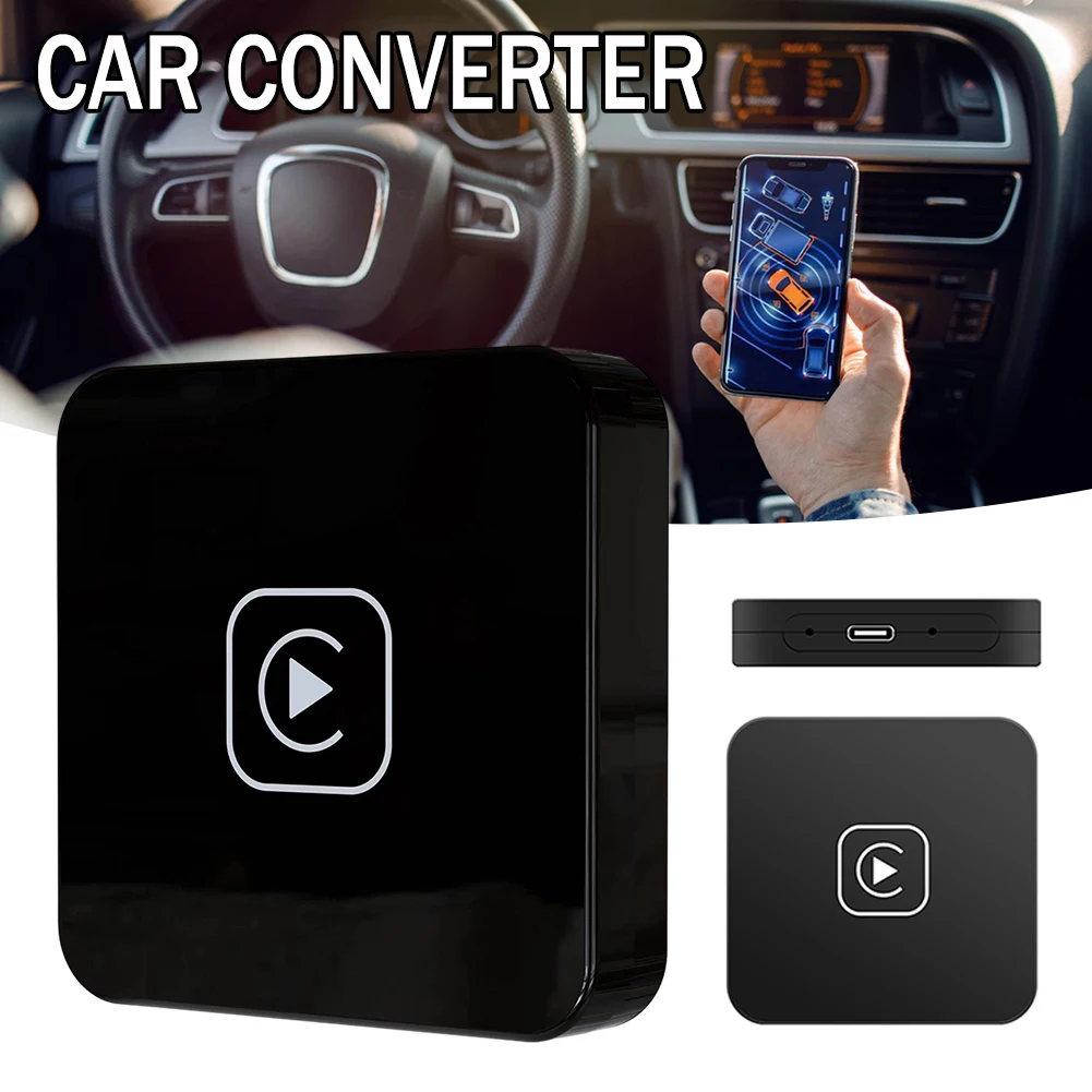 

Маленькая Беспроводная коробка CarPlay для телефона, легкий портативный адаптер, донгл для автомобиля, внедорожника
