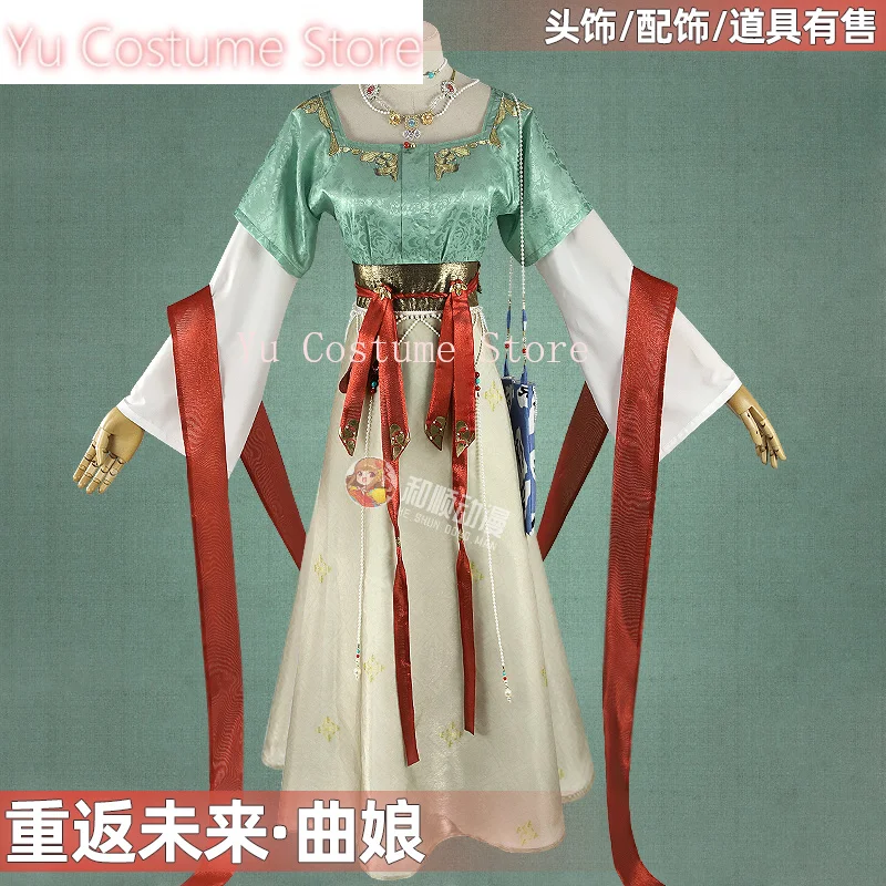 Qu Niang Minor Yenisei Women Han Element Costumes Cosplay Costume Cos Game Anime Party Uniform Hallowen Play Role