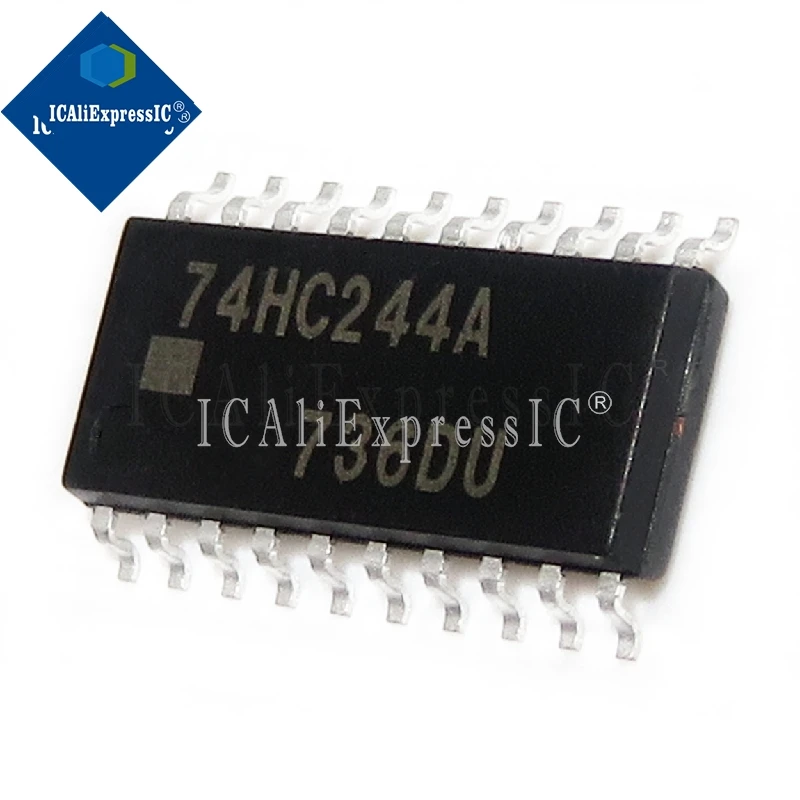10pcs/lot SN74HC244NSR TC74HC244AF SN74HC244 74HC244A 74HC244 SOP-20-5.2MM In Stock