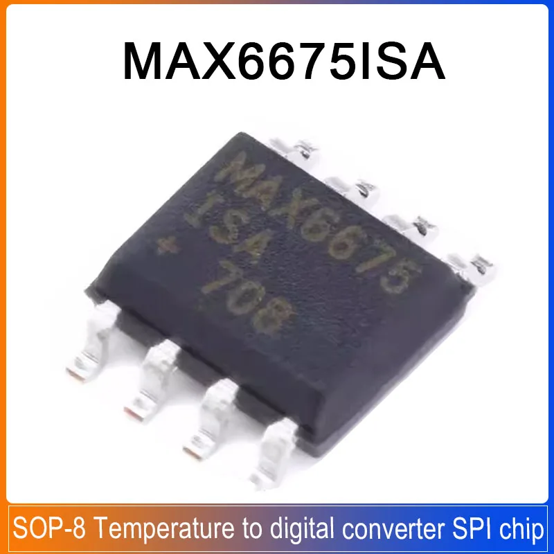 

5/1PCS MAX6675ISA MAX6675ISA+ SOP-8 Temperature to digital converter SPI chip