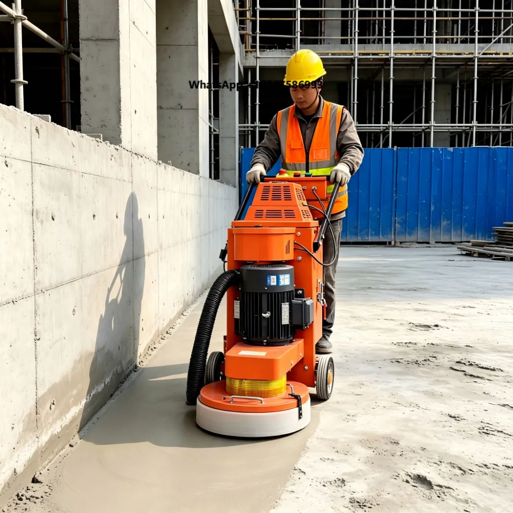 High Efficiency Concrete Floor Grinder Industrial Floor Polisher for Construction Ground Renovation Project