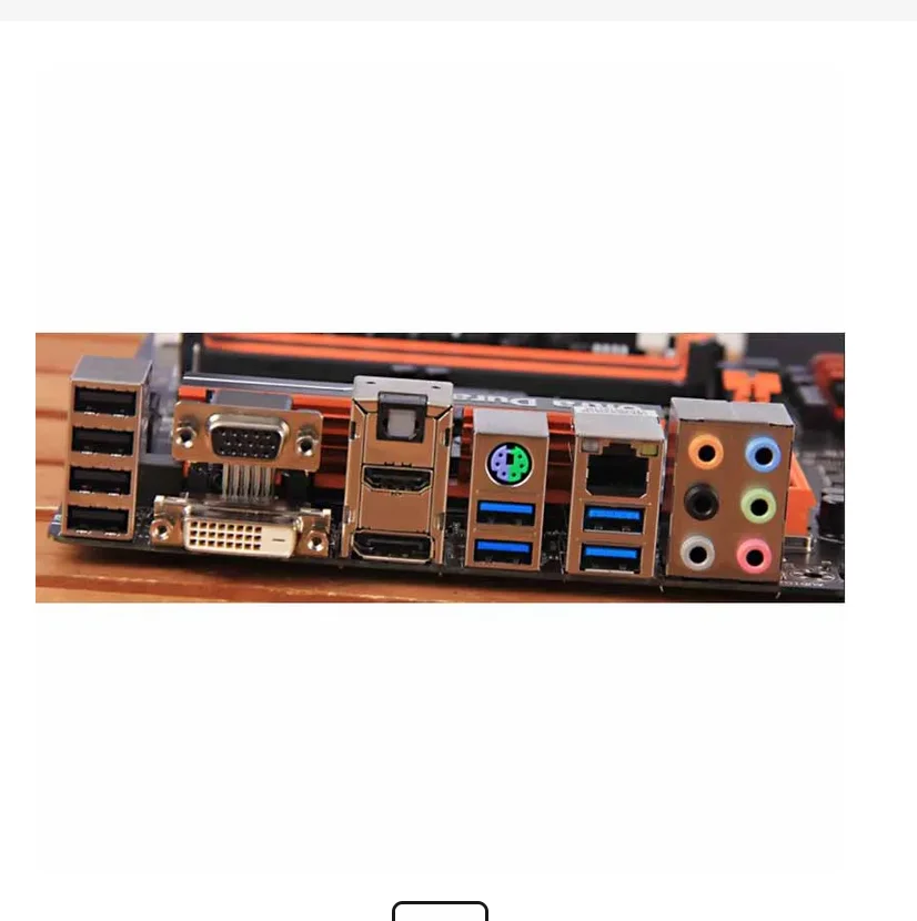 

Задняя панель IO I/O, задняя панель, задние пластины, кронштейн из нержавеющей стали для GIGABYTE GA-Z97X-SOC Force