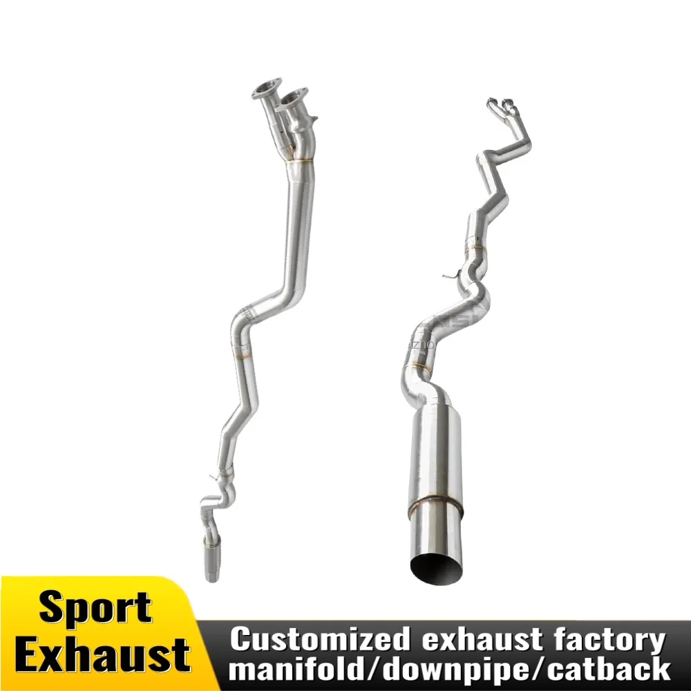 

Exhaust cat back for BMW 135I E82 E88 3.0T 2008-2013 stainless steel exhaust pipe racing performance auto accessories upgrade