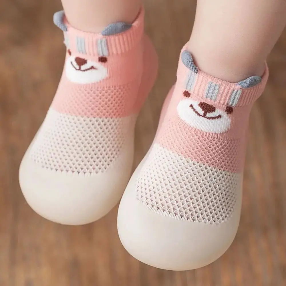 Non Slip Children Todller Shoes Cute Cartoon Comfortable Baby First Shoes Breathable Lightweight Infant Socks Shoes