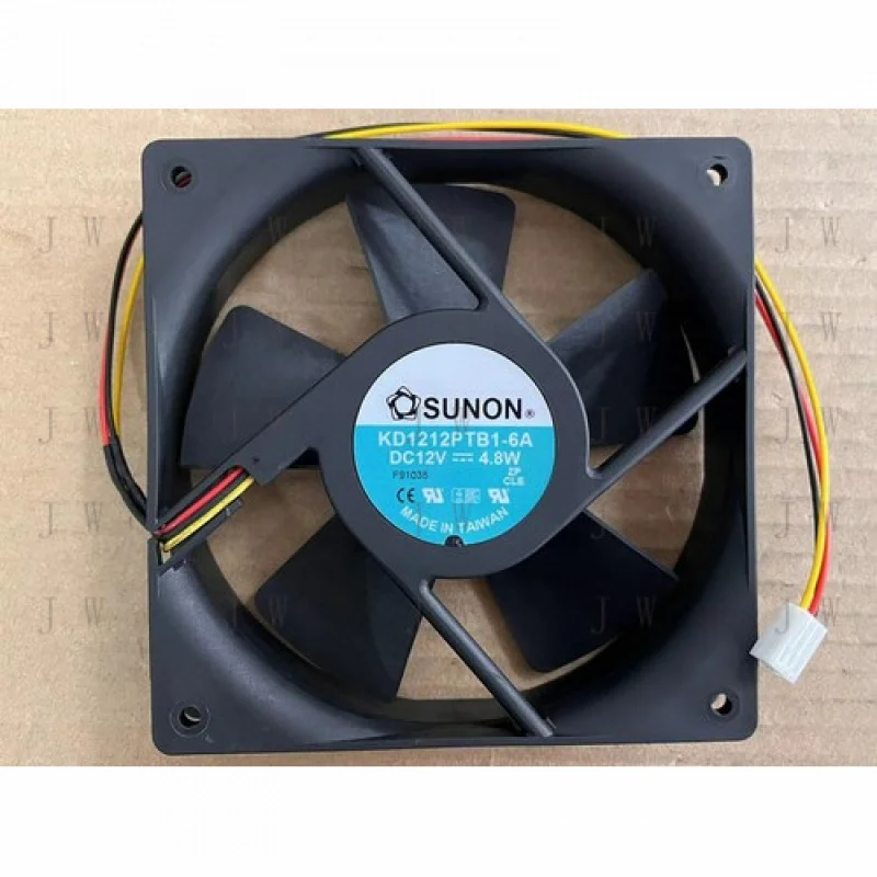 

Вентилятор охлаждения DDJ 1шт для SUNON KDE1212PTB1-6A 12В 4.8Вт 120*120*25мм, 3PIN