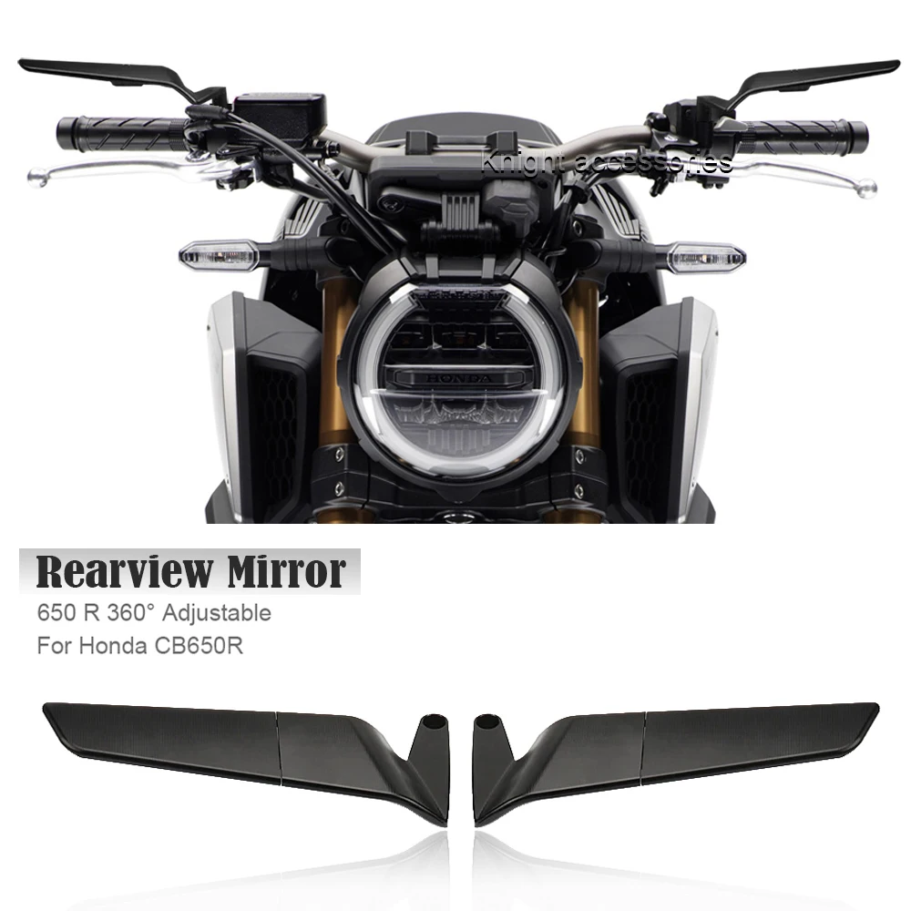 

For Honda CB650R CB 650R CB 650 R Invisible Mirror Winglet Rearview Mirror Accessories Motorcycle Rearview Mirror