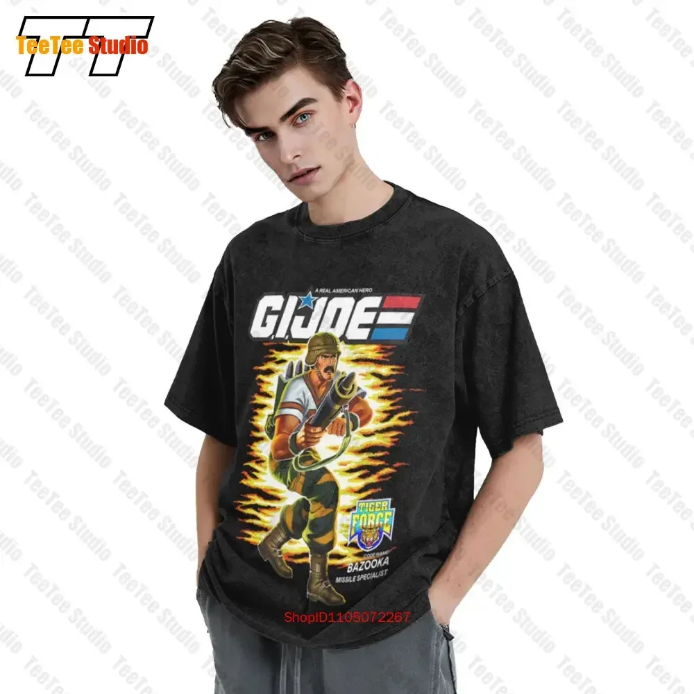 تي شيرت Box Art بازوكا جي جو كبير الحجم 5F2J #3