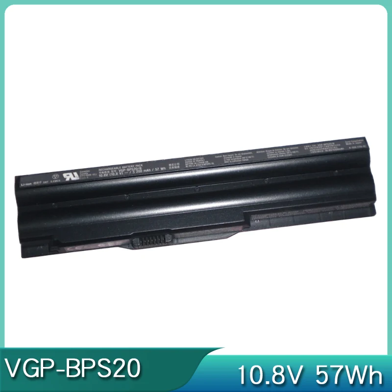 Новый аккумулятор для ноутбука VGP-BPS20 BPL20 10,8 В 4400 мАч для SONY VAIO VPC-Z11 Z12 Z13 Z14 Z116 Z117 Z118 Z119 Z126 Z127 Z128 Z135 Z136