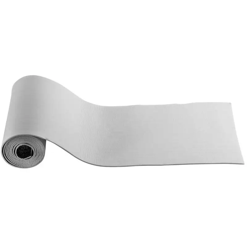 Aluminum Foil Thermal Shielding 24 in x 72 ft For Garage Doors Workshop Attics, 6mm EPE Foam Core Radiant Barrier White PE Film Reflective Rolls