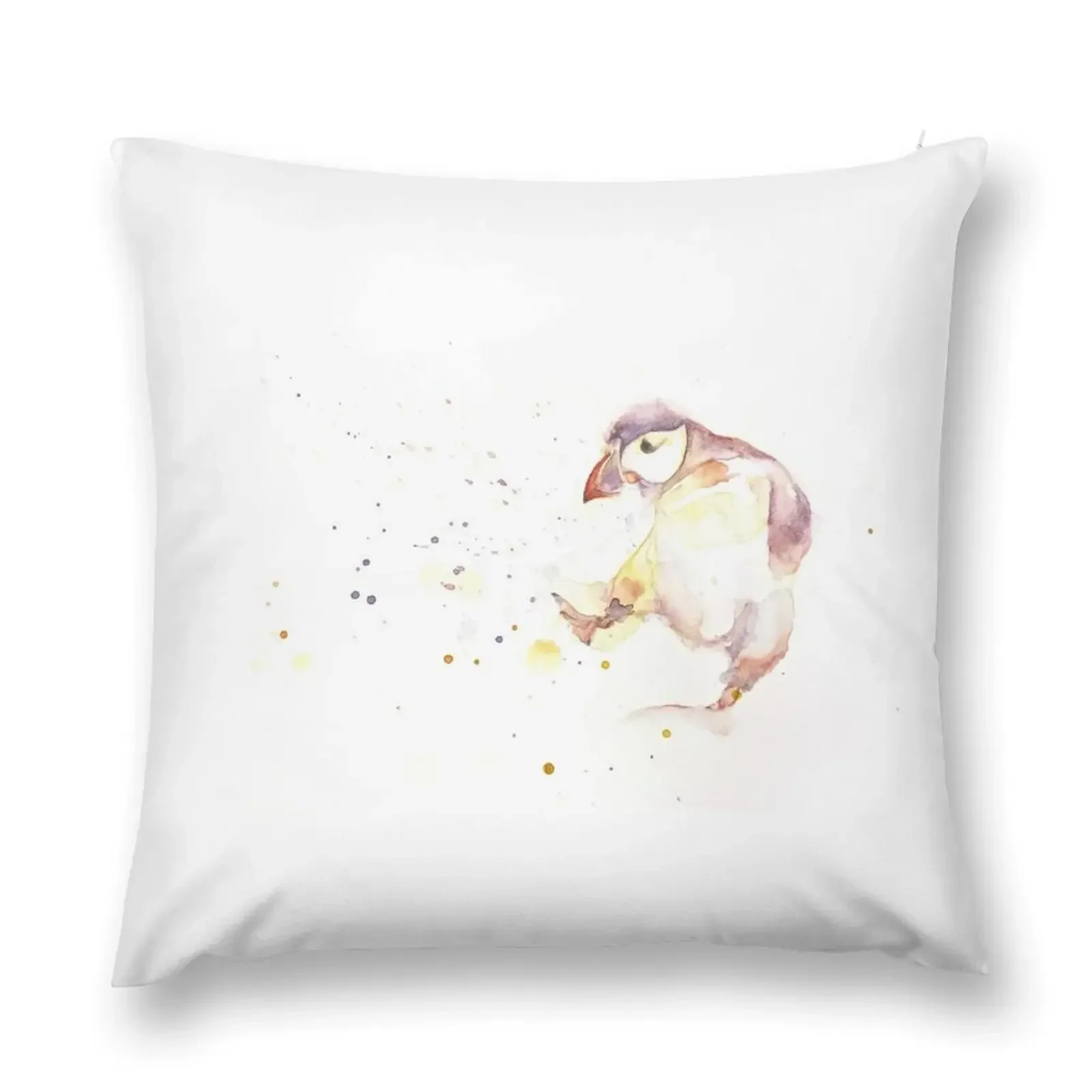 Playful puffin Throw Pillow Cusions Cover bed pillows Decorative Cushions Pillow Decor pillow