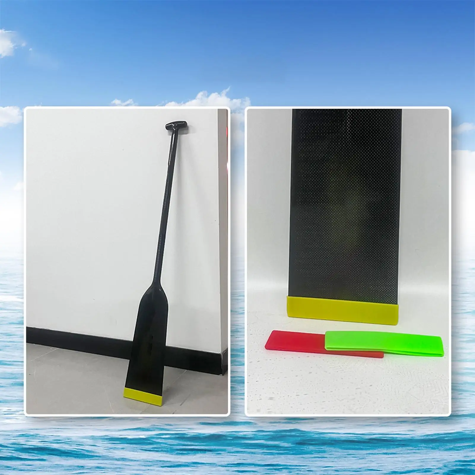 Dragon Boat Paddle Cover & Tip Protector Anti-Slip Paddle Guard Replacement Kayak Paddle Protector For Dragon Boat, Kayak Paddle view 2