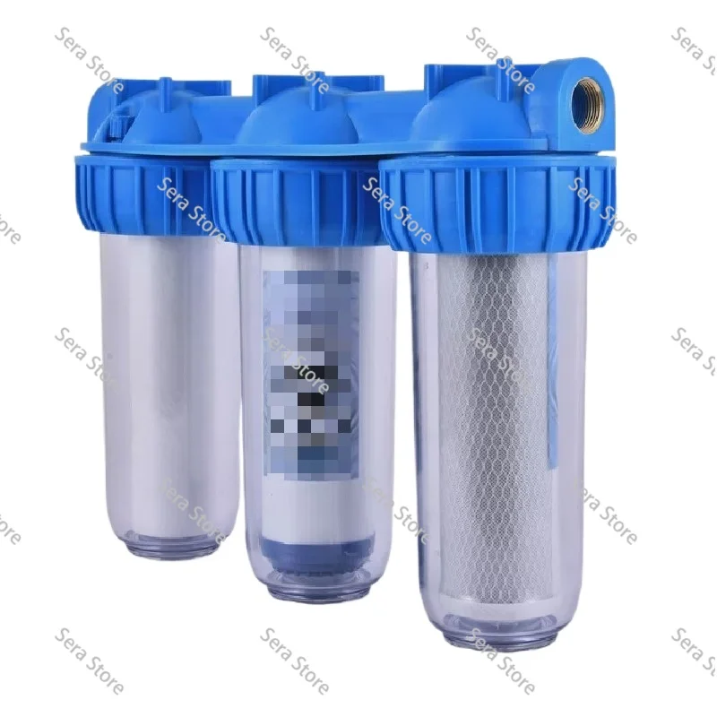 10 Inch 3-Stage Water Purifier Pre-Filter Element Household Kitchen Filter Bottle Replacement Parts