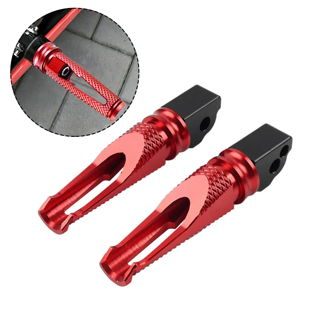 Motorbike Passenger Footrest Rear Foot Peg Pedal For BMW S1000RR S1000R HP4 Aluminum Red