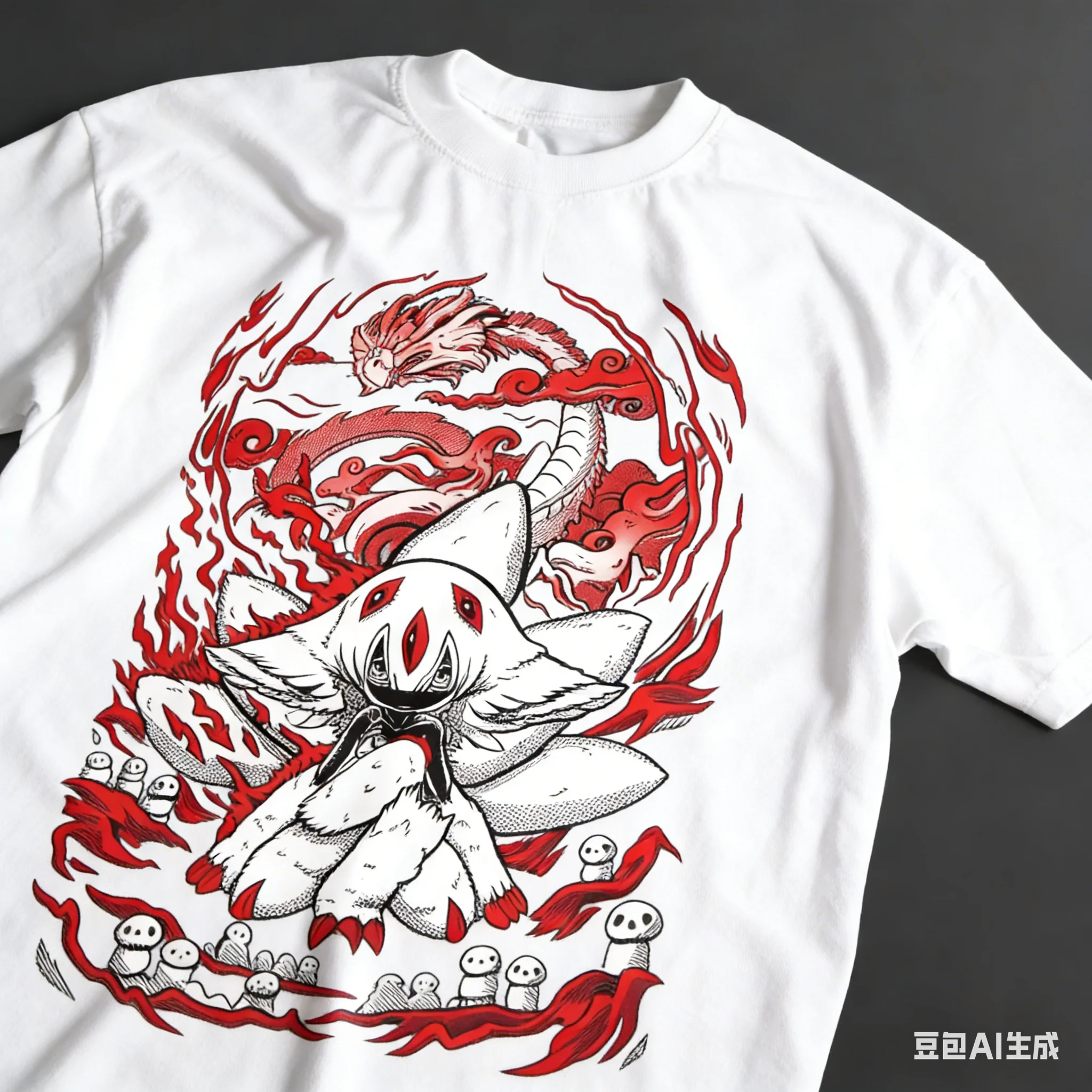 New Year Made in Abyss Shirt Faputa T-Shirt Nanashi Tshirt Riko Top Reg Anime Kawaii Tee， Men's Round Neck Short Sleeved Shirt