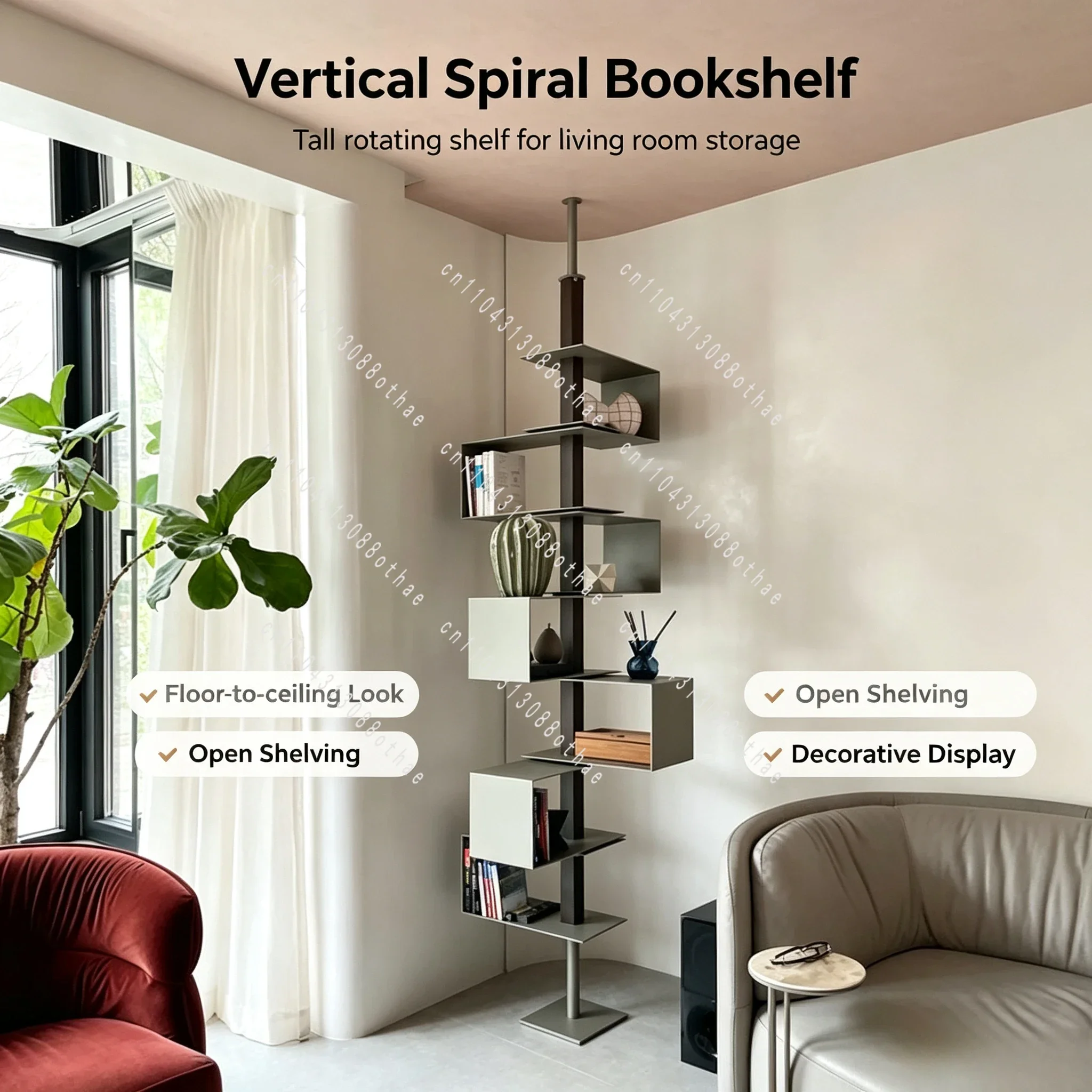 Minimalist Rotating Bookshelves, Modern Storage Italian Wine Racks Display Rack Entrance Storage Rack Bookcasesimple Shelves