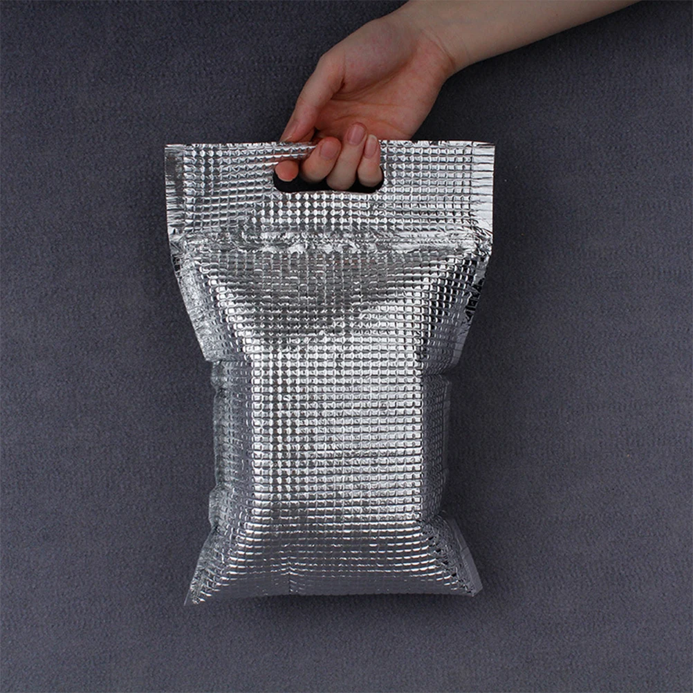 

5PCS Insulated Bags Food Storage Lightweight EcoFriendly Thermal Bag Heat Preservation Lunch Pouch Home Restaurant