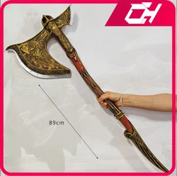 God of War Kratos Leviathan Axe Update Game Peripheral Plastic Ragnarok Axe Model Swords for Cosplay Gifts Toys