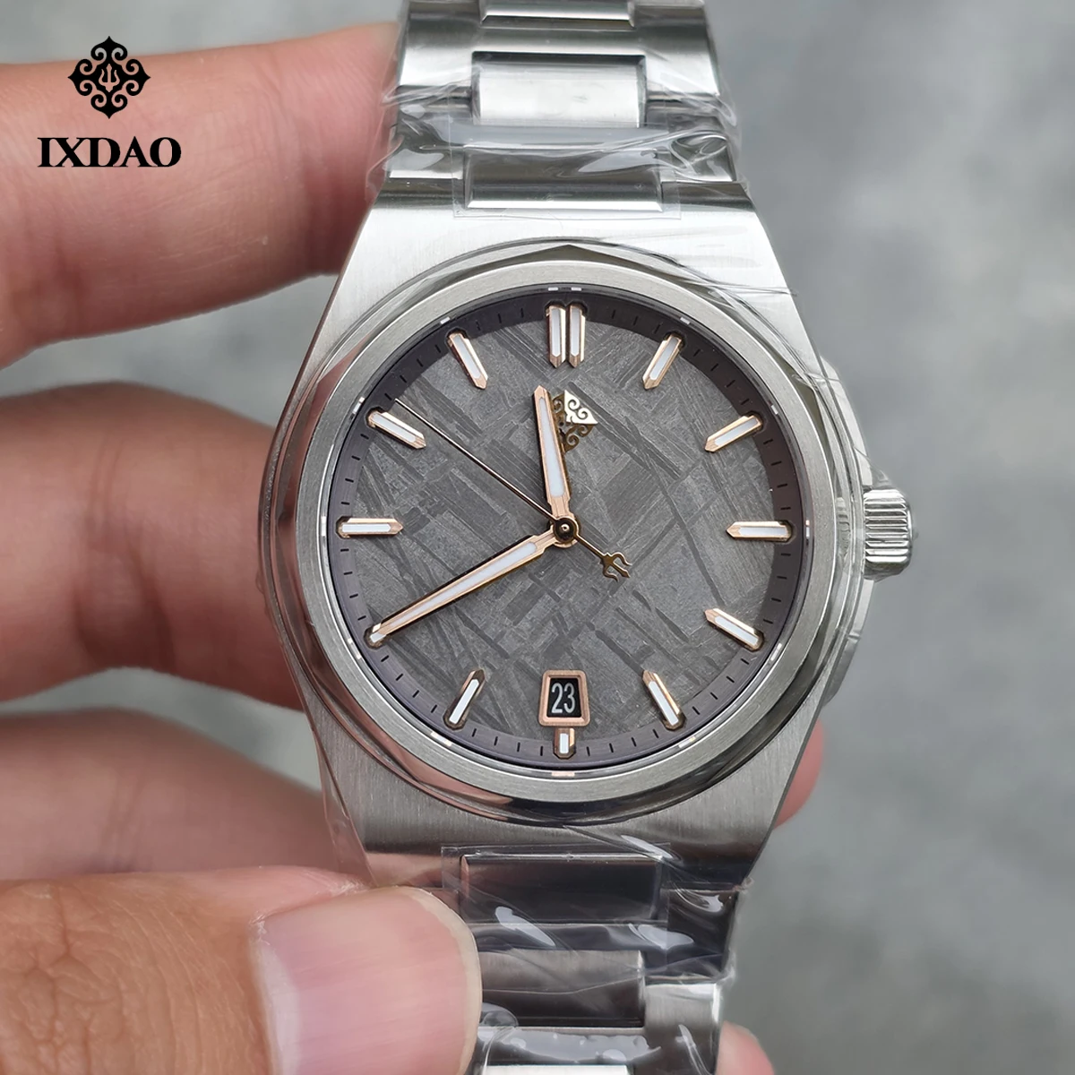 Image of IX&DAO 2026 Neue Space Warrior 37,5mm Herren Automatik-Mechanikuhr PT5000 Saphir Edelstahl Wasserdicht 10Bar BGW9