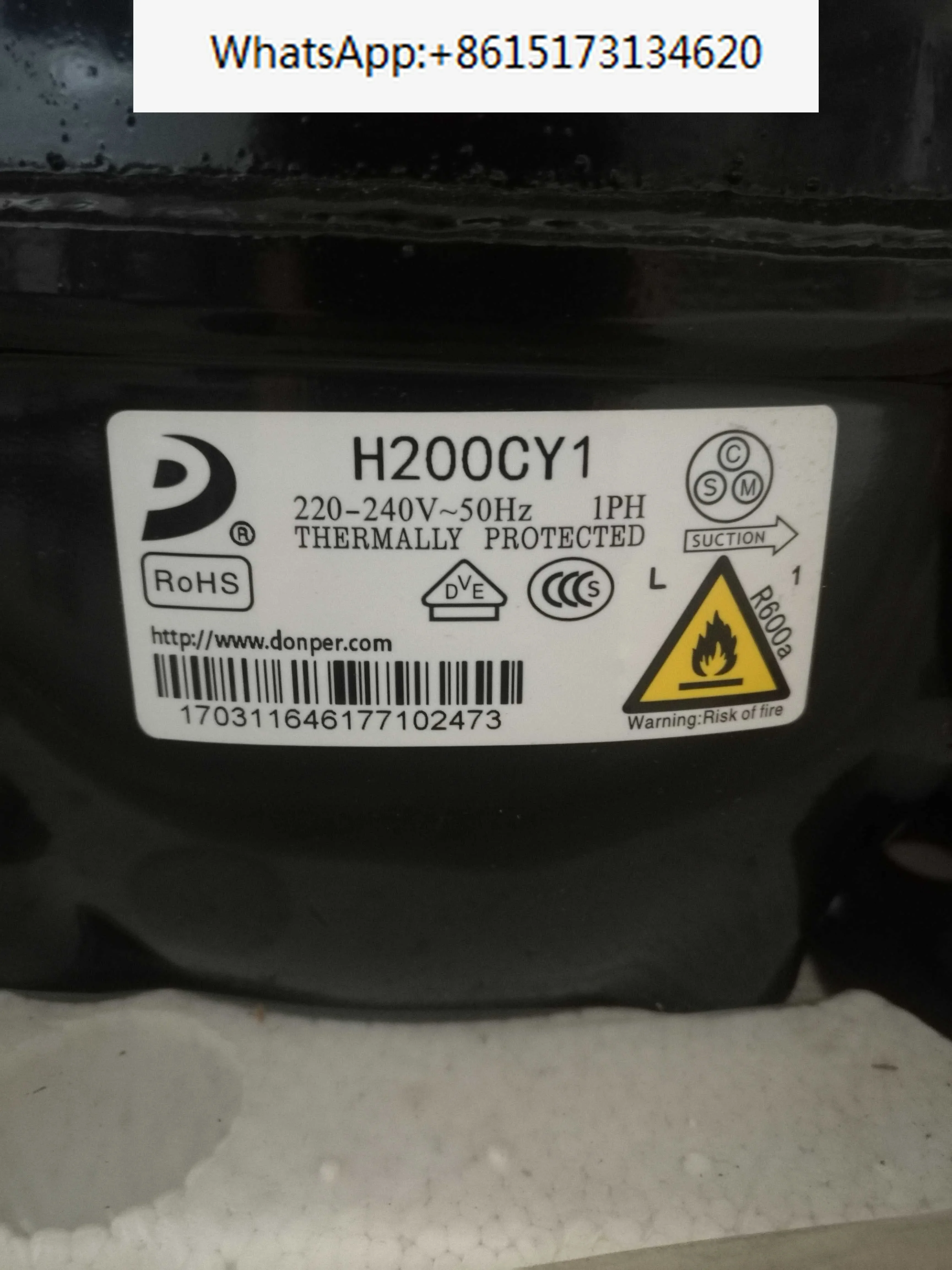 New original compressor H170CY1 H200CY1 L126CY1 L140CY1 S80CY1