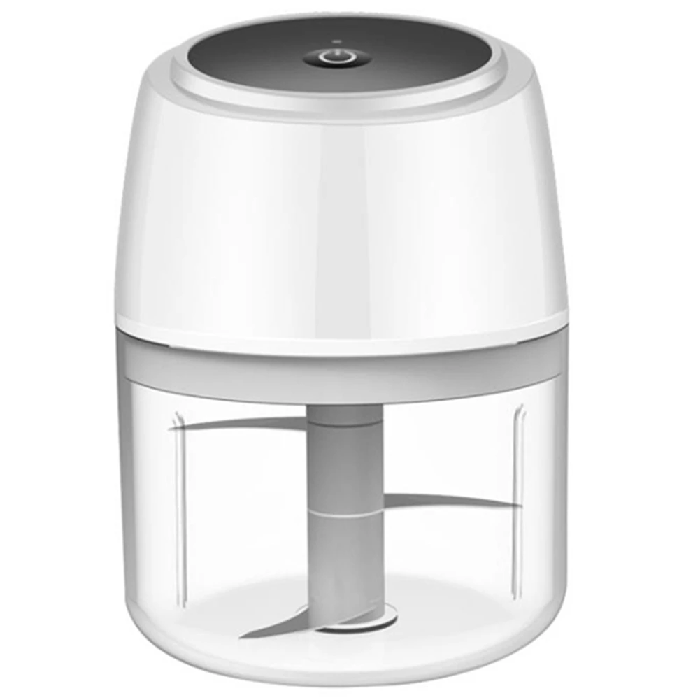 

Электрическая мясорубка, 200 мл, беспроводная кухонная мини-измельчитель с USB-зарядкой, чесночная еда, овощной семейство, кухонная белая