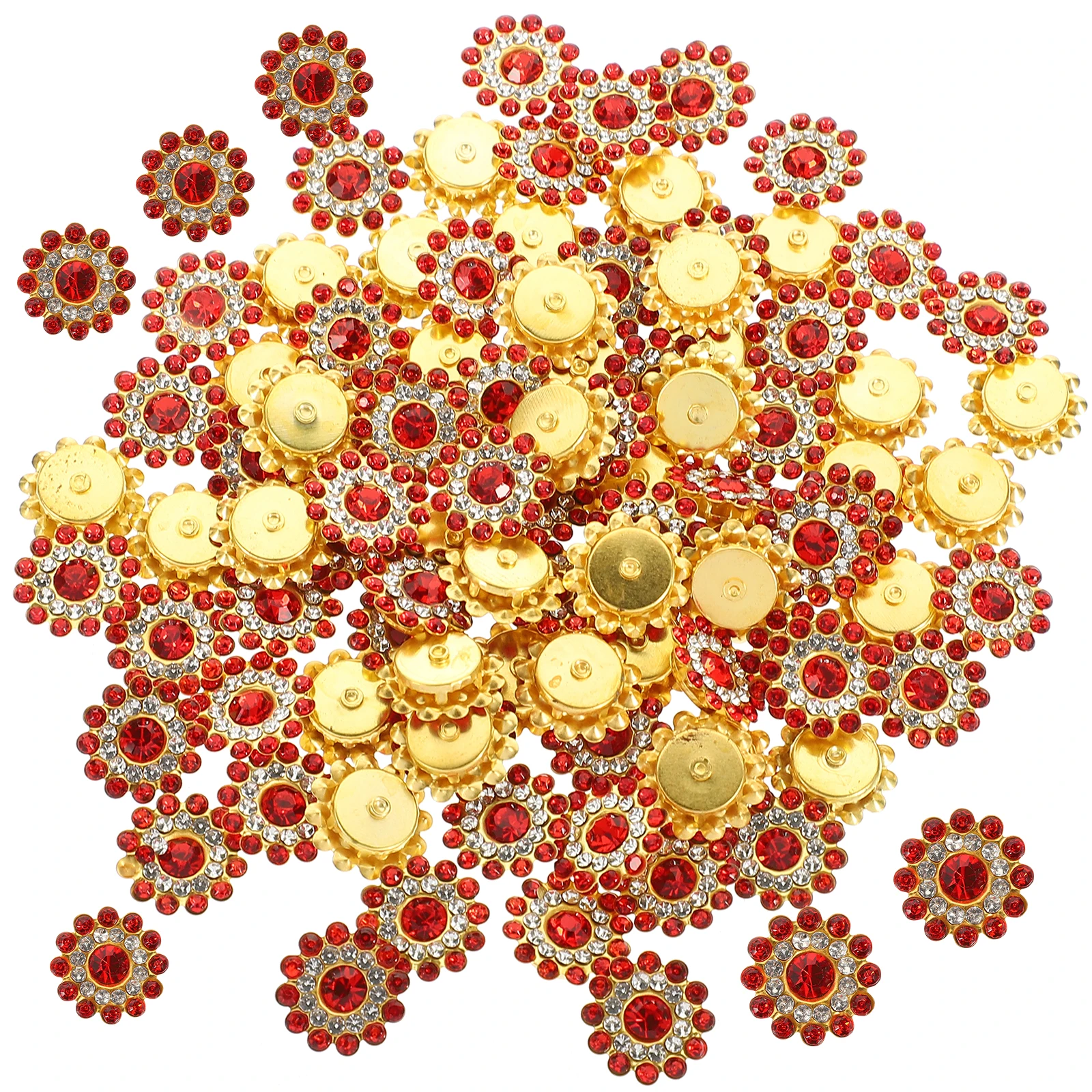 

Round Disc Drill naments Glass Flat Back Rhinestone Embellishments Craft Accessories Shiny Crystal Decor Jewelry Making Supplies