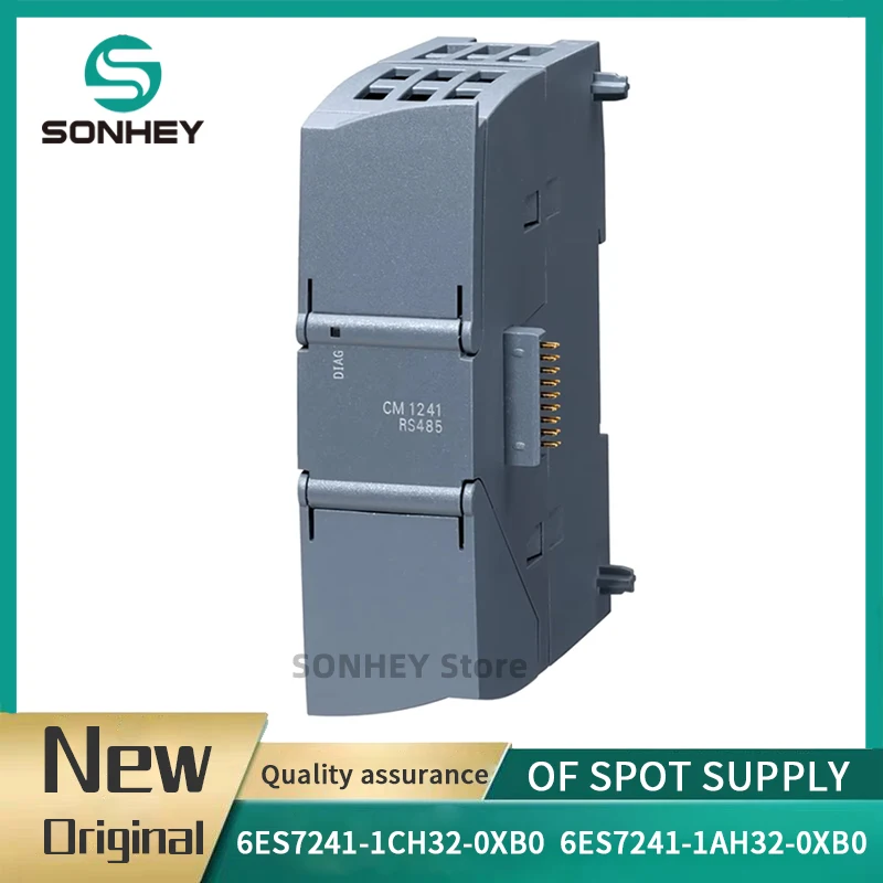 

S7-1200 PLC Communication Module CM1241, 6ES7241-1CH32-0XB0, 6ES7241-1AH32-0XB0, New original
