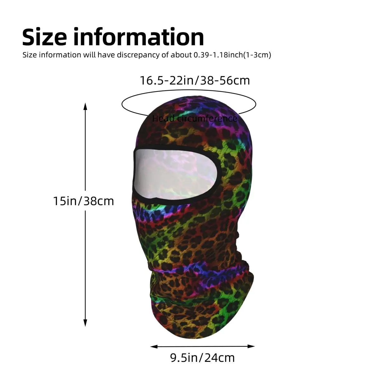 Leopard Print Outdoor Cool Sunscreen Motorcycle Face Moto Biker Wind Cap Mask Stopper Windproof Bicycle Cycling Headgear