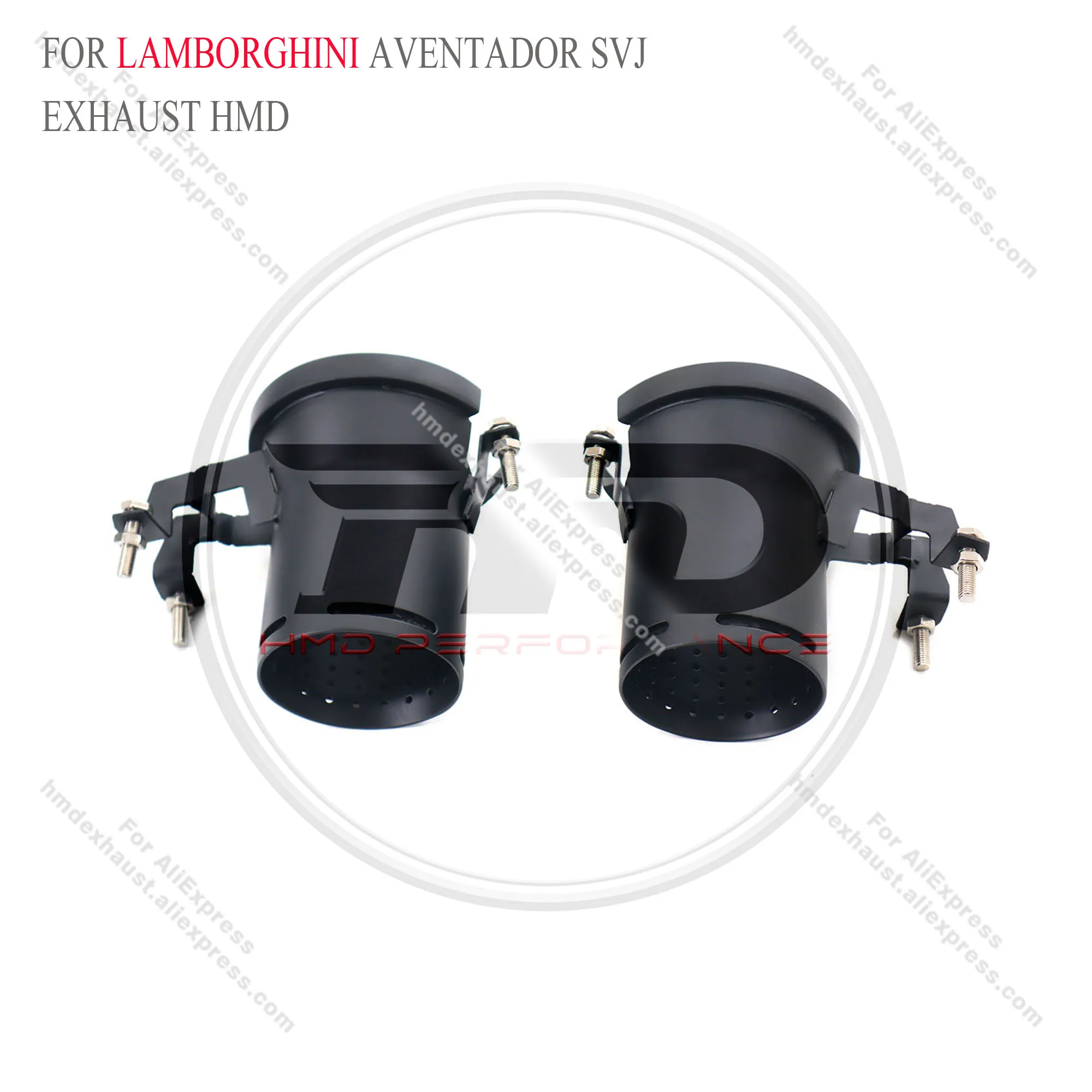 

tips Stainless steel for Lamborghini Aventador SVJ HMD Exhaust System, Performance Quality Certification