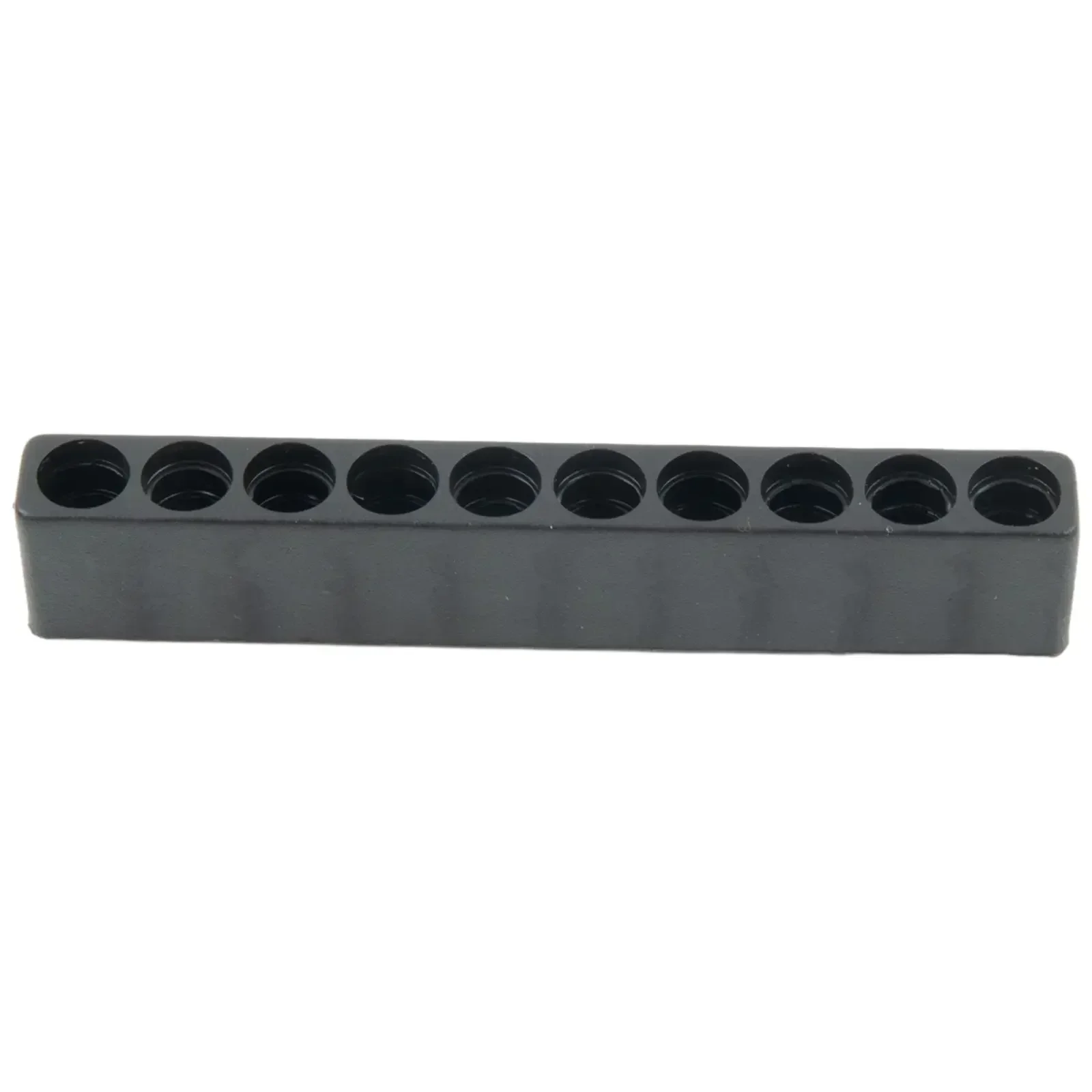 5pcs Screwdriver Bit 10 Hole Holder Hex Shank Screw Driver Drill Bit Storage Rack Household Hand Tool Organization Plastic