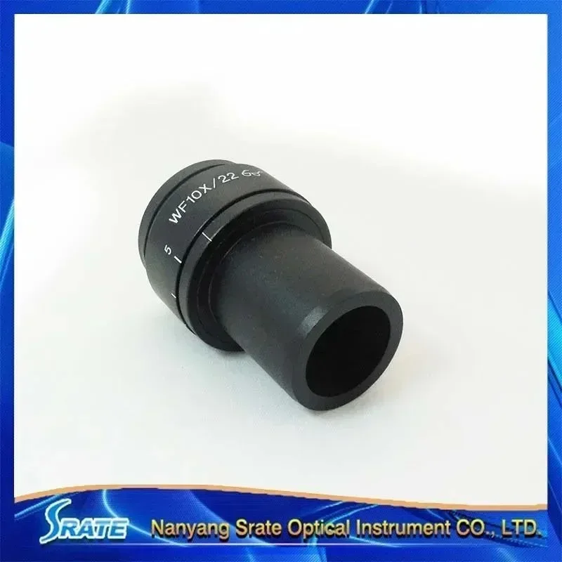 1PCS of 10x Wide Field Microscope High Eye Point  for 30.5mm Stereo Microscopio Mounting Size Barlow Lens Accesorio Telescopio