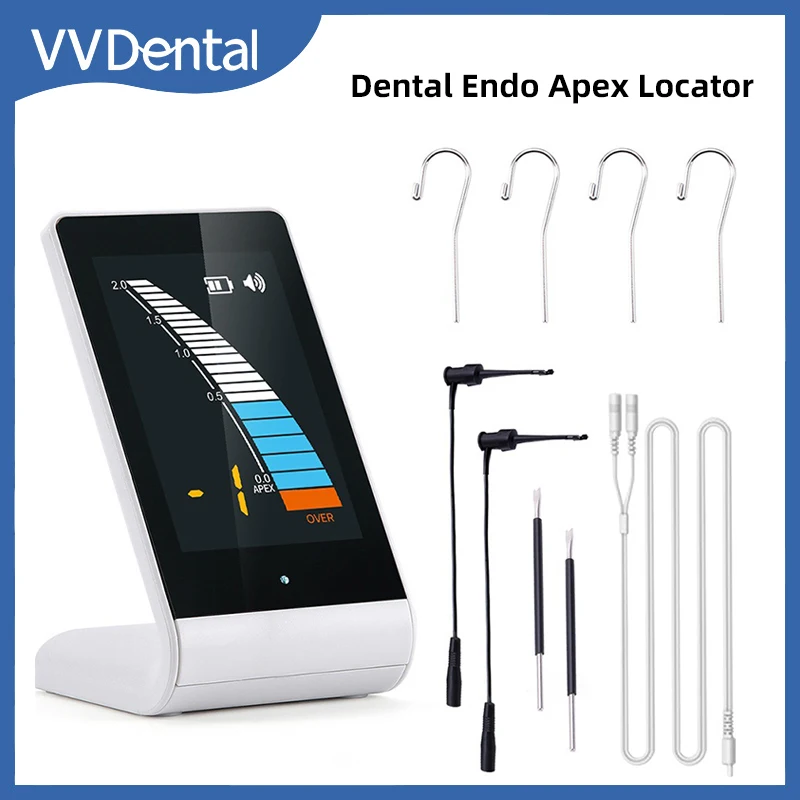 Dental Endo Apex Locator Portable Periodontics Endodontic Measure LCD Mini Root Canal Measurement Instruments Dentist Equipment