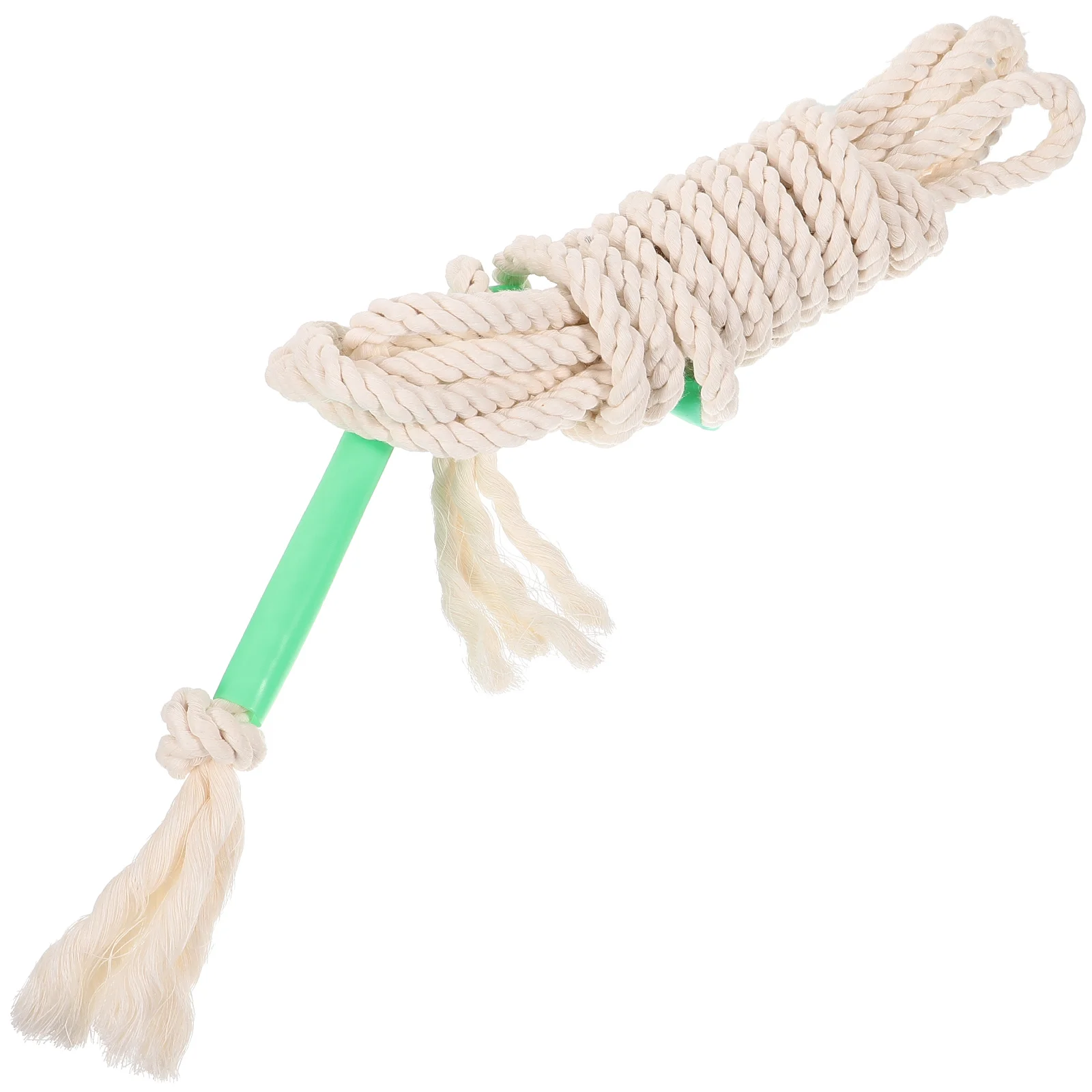 

Team Skip Jump Rope 5M Cotton Linen Wear Resistant Adjustable Students Adults Workout Fitness Exercise