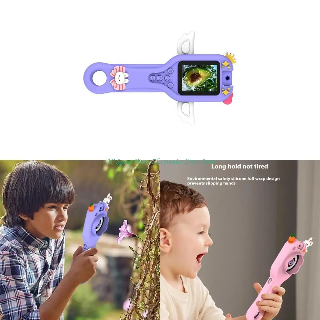 SZ Kids Portable Handheld Digital Microscope With Color Screen And Built In LED For Science Exploration
