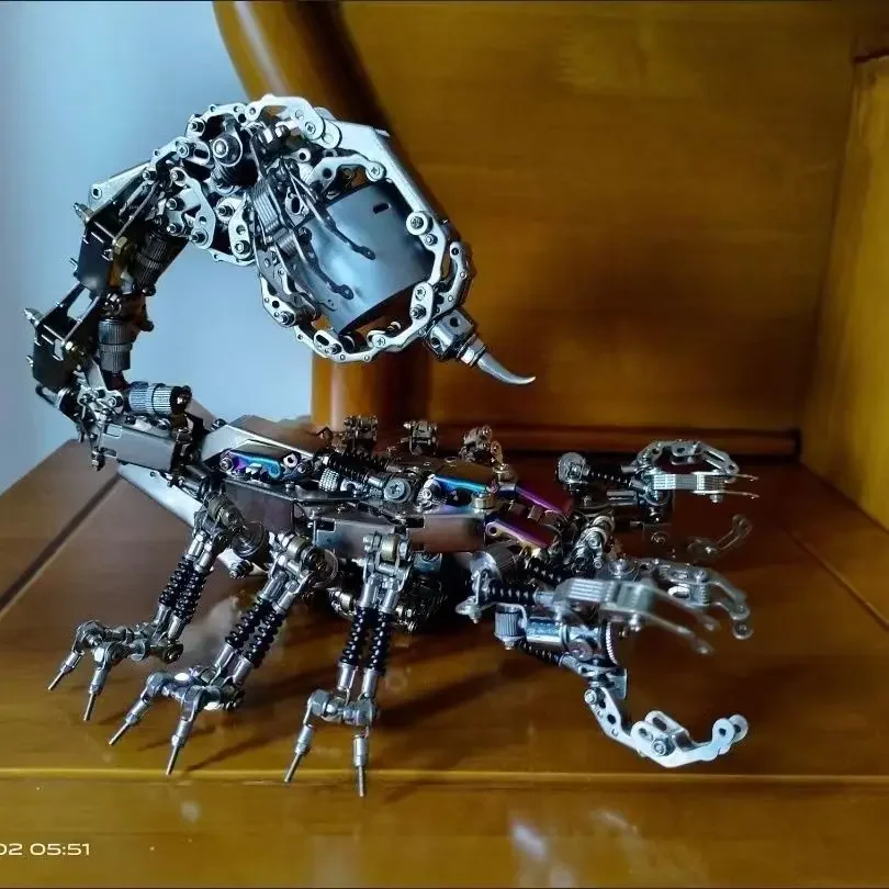

Smasher Scorpion Metal Assembly 3D Three-dimensional Puzzle Model Adult Building Block Toy Male Birthday Gift