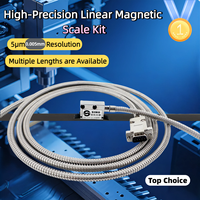 【5μm】High Precision Linear Scale Ruler non-contact Measurement System DRO for Small Micro Magnetic Grating Scale Magnetic Encode
