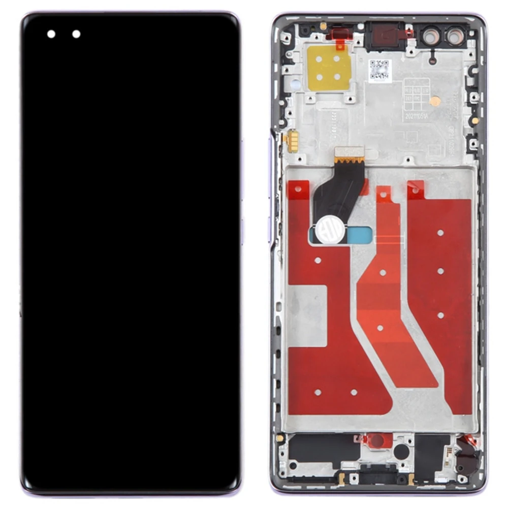 For Huawei nova 9 Pro OEM Grade S LCD Screen and Digitizer Assembly + Frame (Without Logo) - Purple