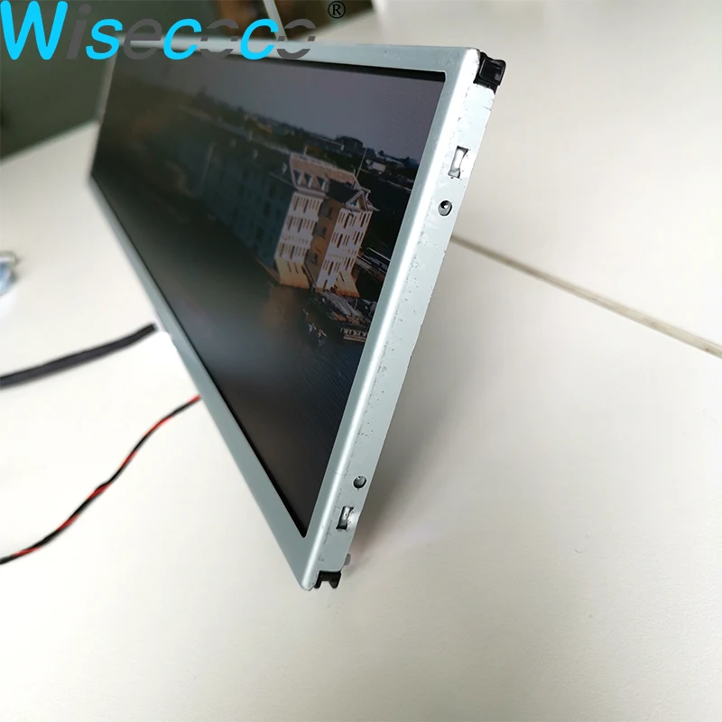 Wisecoco Supermarket Store Shelf Display 19 Inch 24 Inch 1920*360 300nits Stretched Bar LCD Screen with SD Card Slot Drive Doard