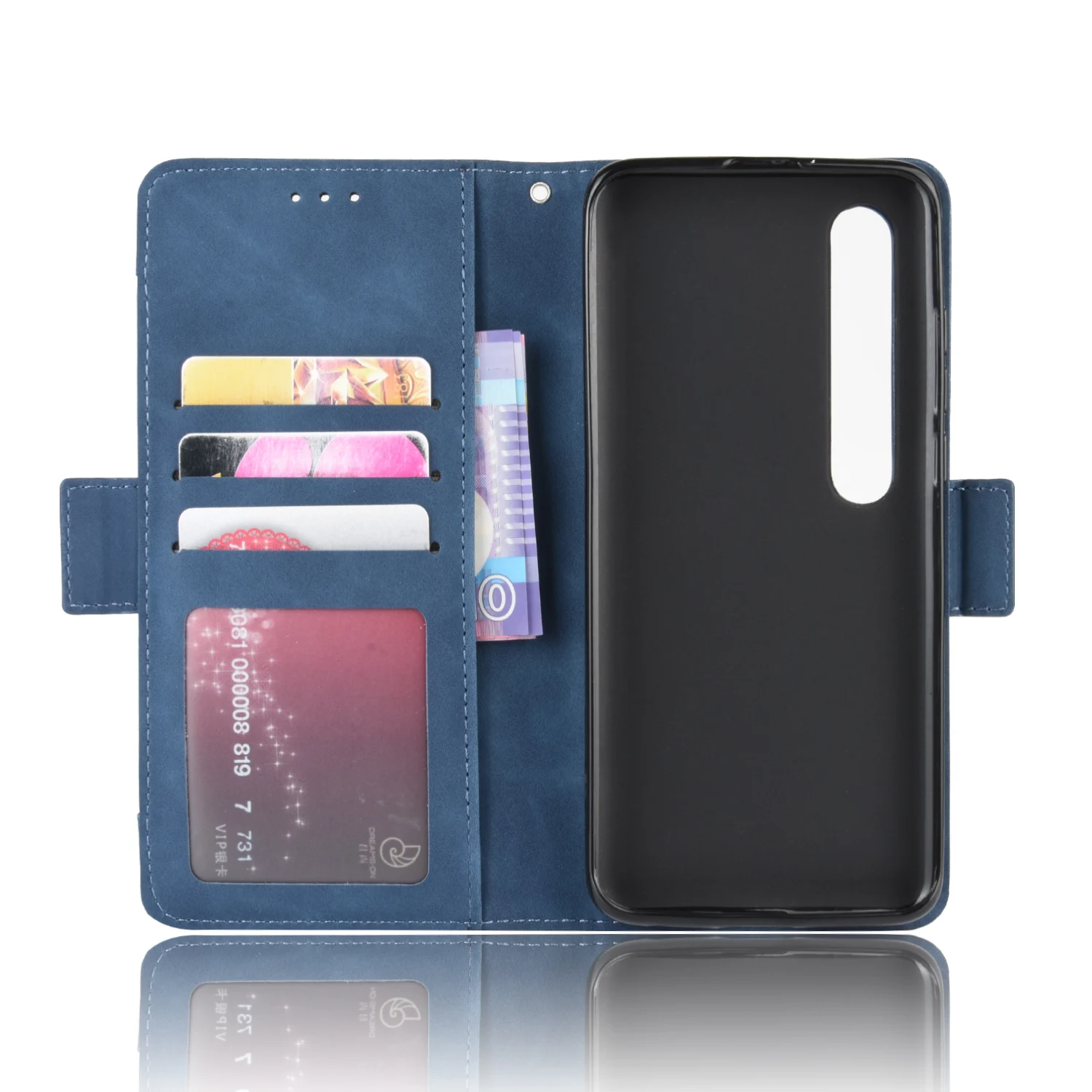 Flip Leather Cover For Xiaomi Mi 10 5G M2001J2G M2001J2I Separate Type Magnetic skin Many Card Slot Wallet Shockproof Phone Case