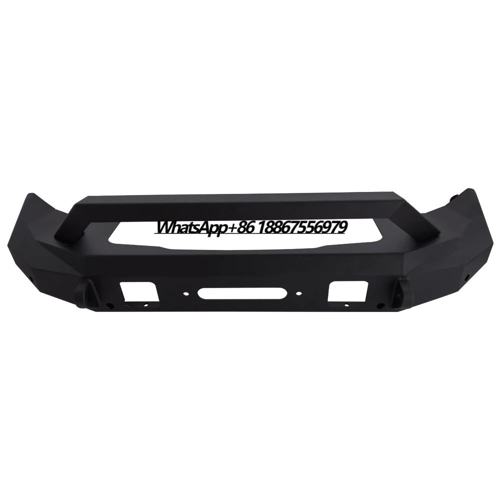 

Off-Road Bumper Front Bumper Compatible with 2018-2021 Jeep Wr Angler JL & Unlimited JLU Lantsun JL1128