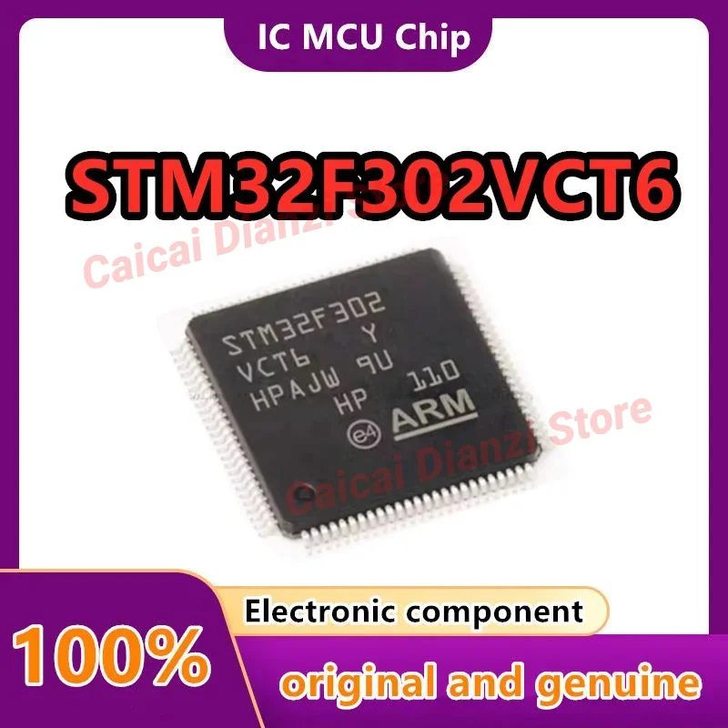 STM IC  STM32F302VCT6 STM32F302VC STM32F302 STM32F STM32 MCU Chip LQFP-100