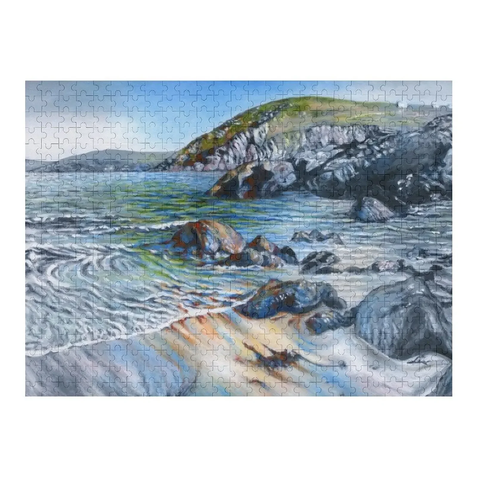 

Лодка Cove, Pendeen, Cornwall, картина, головоломка, персонализированные для детей, персонализированные игрушки, деревянная подарочная головоломка на заказ