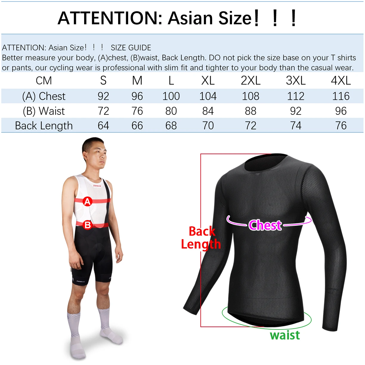 DAREVIE Seamless Cycling Jersey Men Breathable Summer New Long Sleeve Men\'s Cycling Jersey MTB Road High Quality Cycling Jersey