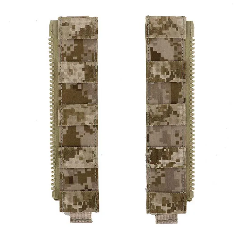 Tactical Vest Molle Special Connecting Zipper Tactical Zipper Board BK/CB/RG/MC/MCBK