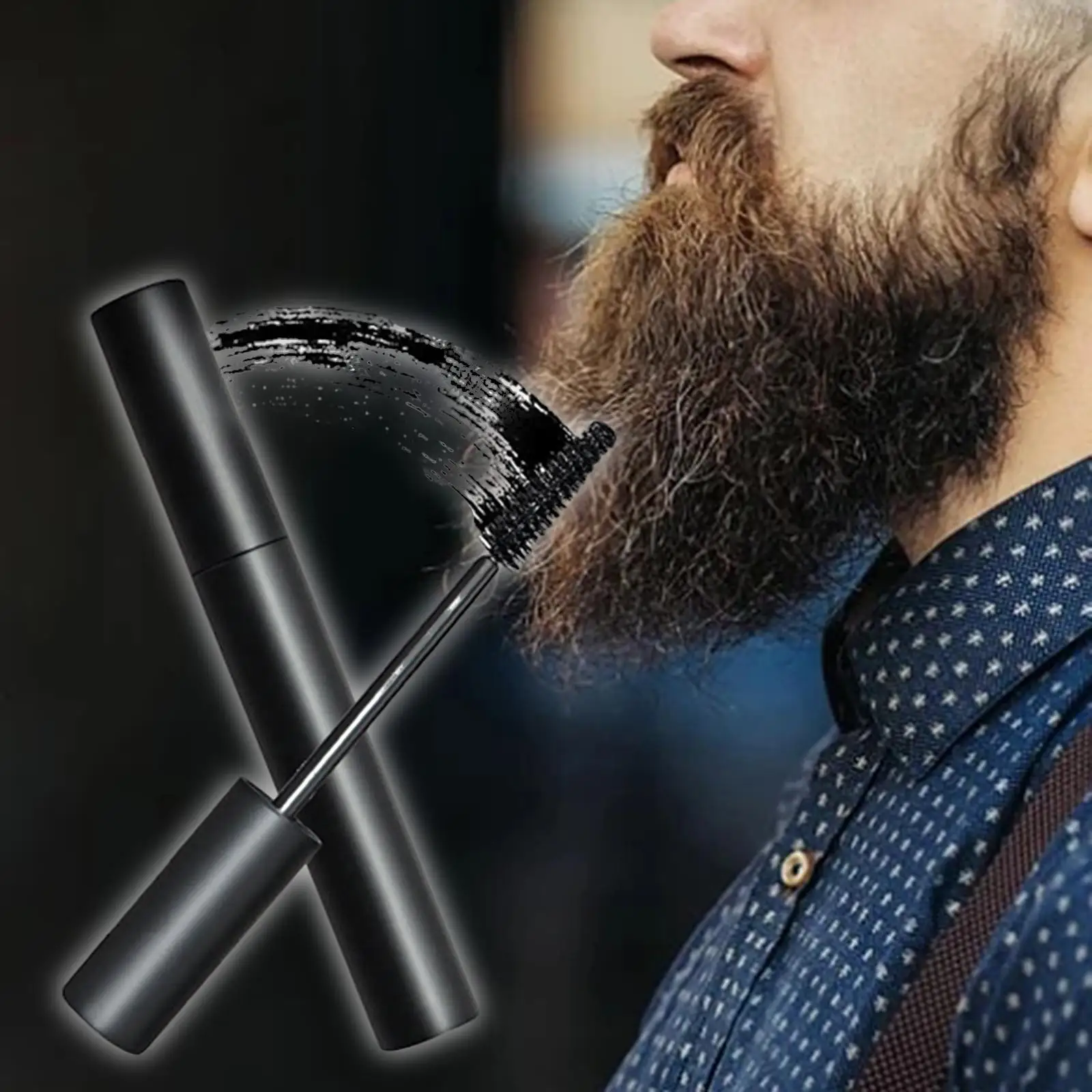 Beard Brush Filler คอนซีลเลอร์ชั่วคราว,Quick Cover Touch up มาสคาร่า,Cover