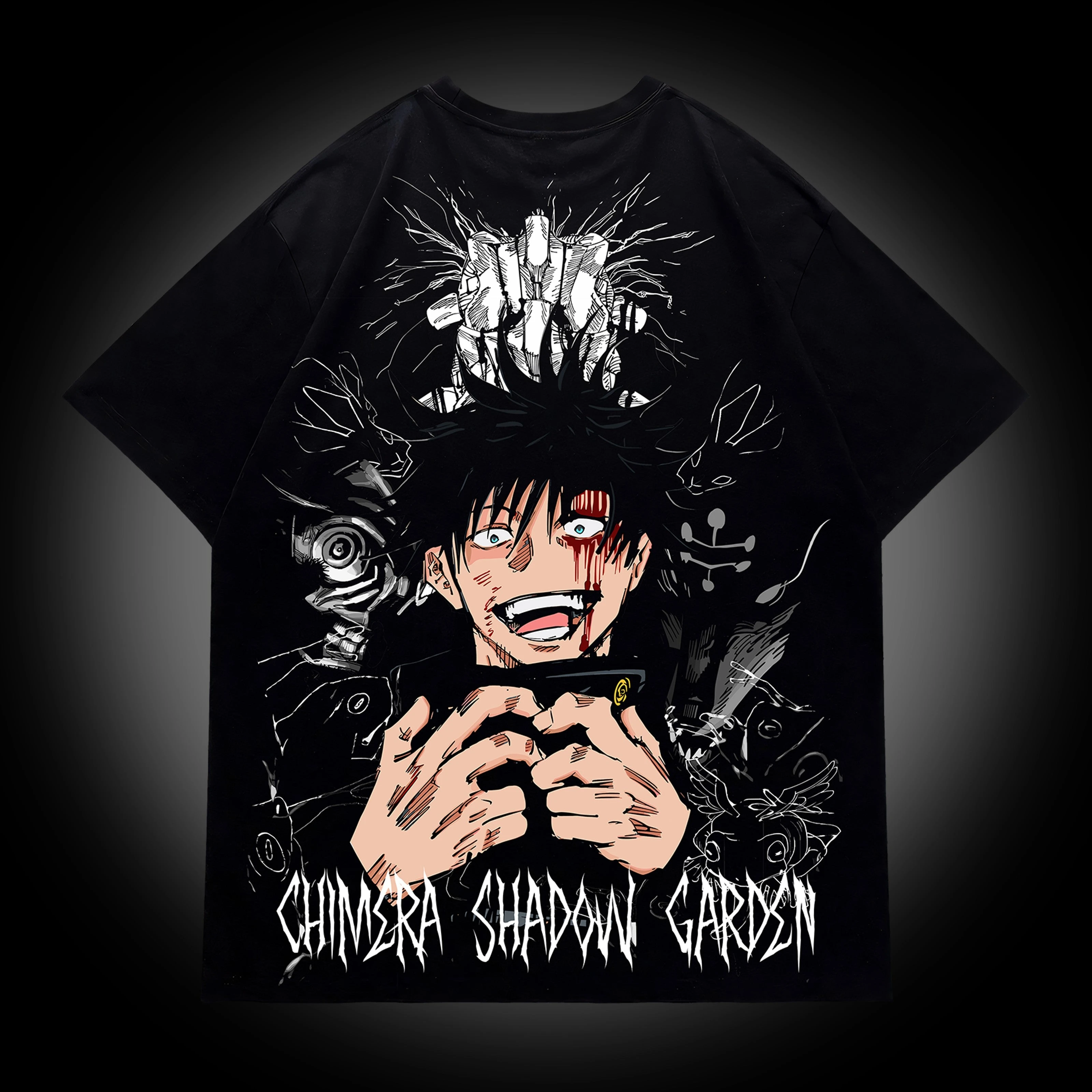 2026 Summer Jujutsu Kaisen Retro Cosplay T-shirt Men's Super Casual Cotton Printed Short-sleeved Unisex Children's Sports Shirt