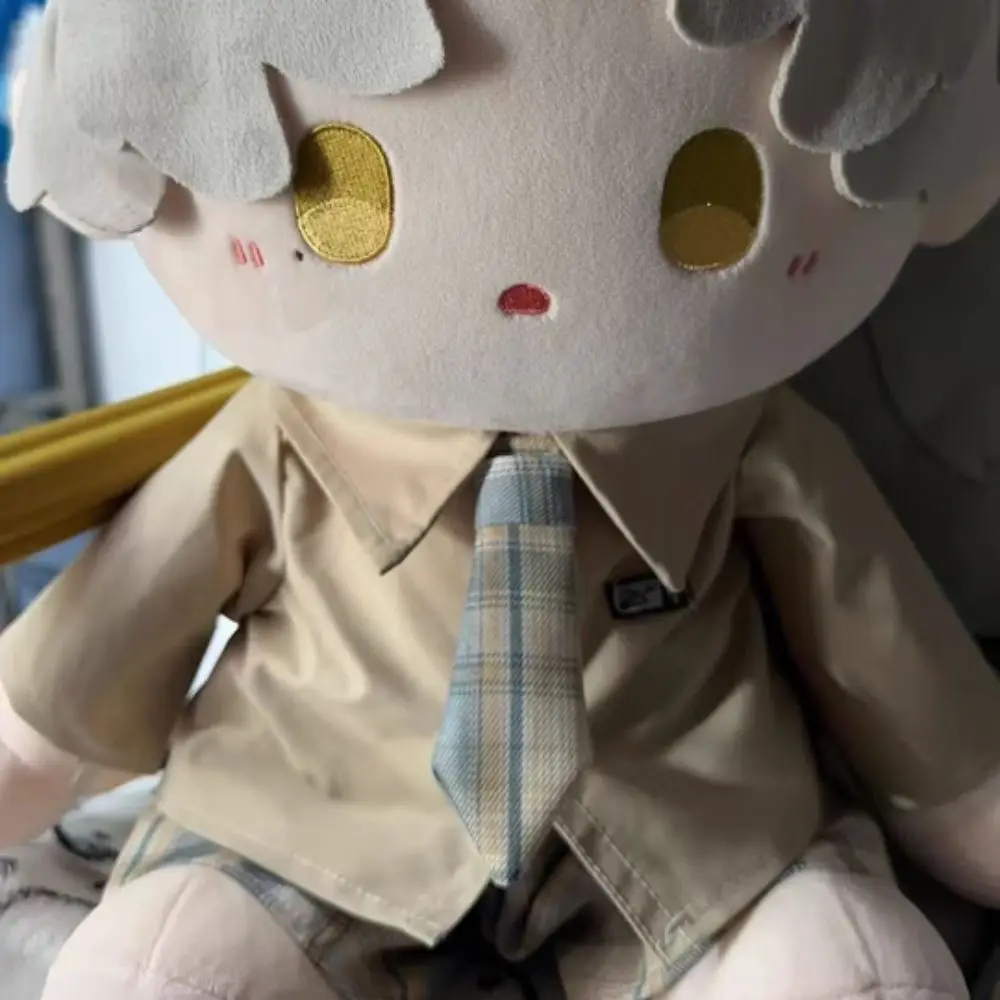 Ropa de muñeca de algodón de 40cm estilo Academia, uniforme JK, camisa, pantalones, traje de muñeca de algodón de repuesto hecho a mano DIY